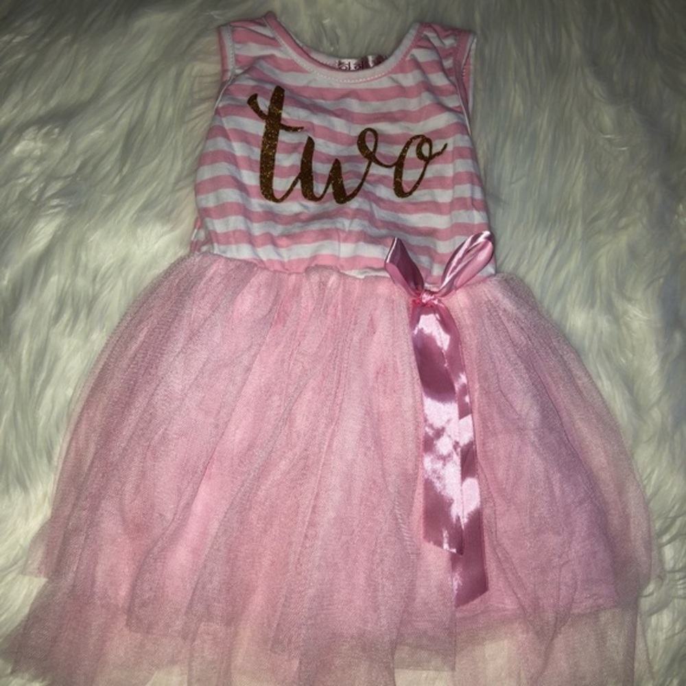 EUC TWO birthday dress